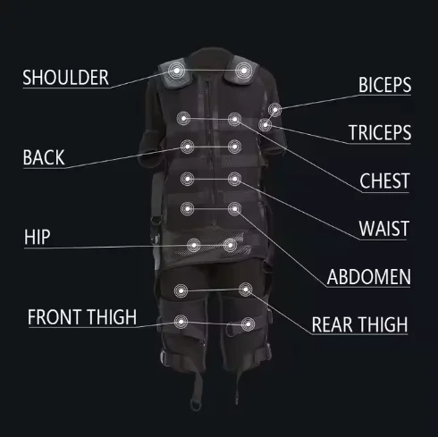 High Intensity Pulse Fullbody Wireless Home Fitness Portable Whole Body System Ems Training Suit
High Intensity Pulse Fullbody Wireless Home Fitness Portable Whole Body System Ems Training Suit