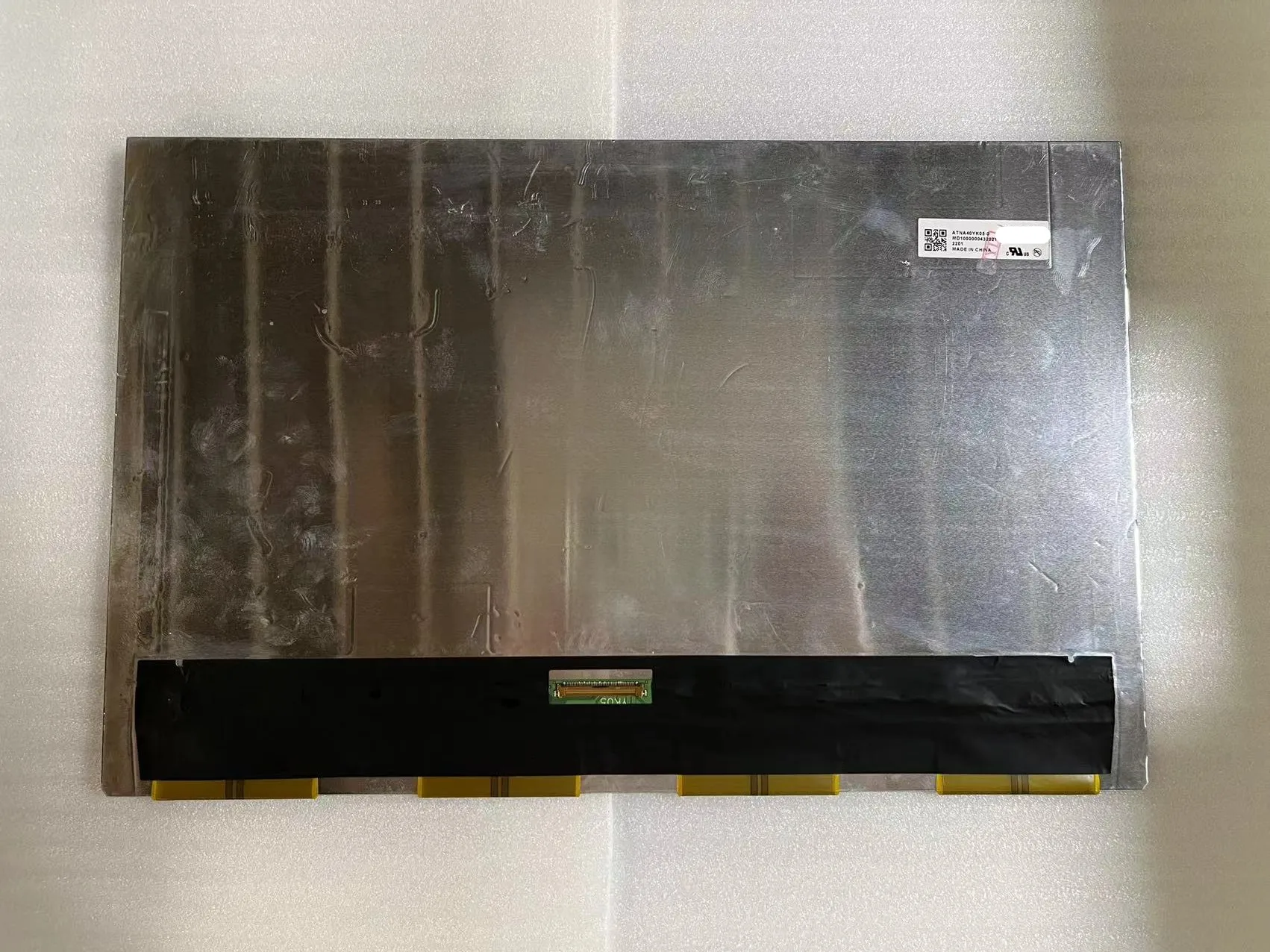 ATNA40YK05-0 14,0-дюймовый AMOLED-экран для ноутбука IPS, 2880x1800, 40 контактов
ATNA40YK05-0 14,0-дюймовый AMOLED-экран для ноутбука IPS, 2880x1800, 40 контактов
