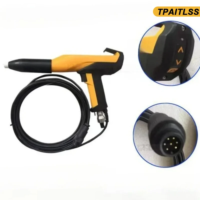 Tpaitlss Manual G M 03 Powder Coating Gun Electrostatic Powder Spray Gun Compatible Withn Kit with HV Regulating Key
Tpaitlss Manual G M 03 Powder Coating Gun Electrostatic Powder Spray Gun Compatible Withn Kit with HV Regulating Key