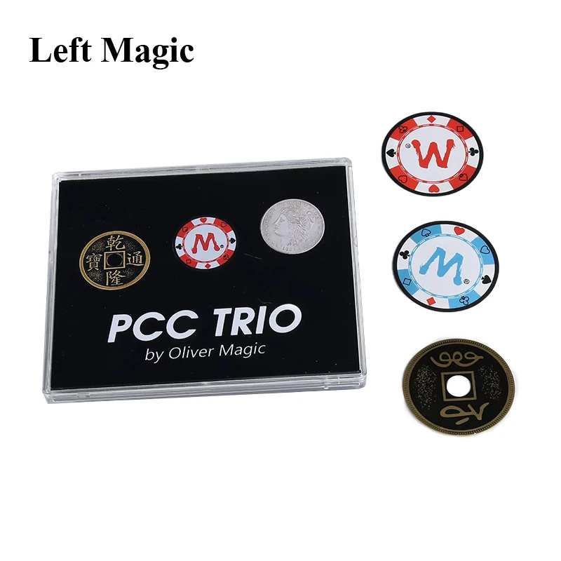 Vanishing Pcc Trio By Oliver Magic Tricks Classic Csb Coin Set Close Up Magic Props Illusions Gimmick Magician Coin Production
Vanishing Pcc Trio By Oliver Magic Tricks Classic Csb Coin Set Close Up Magic Props Illusions Gimmick Magician Coin Production