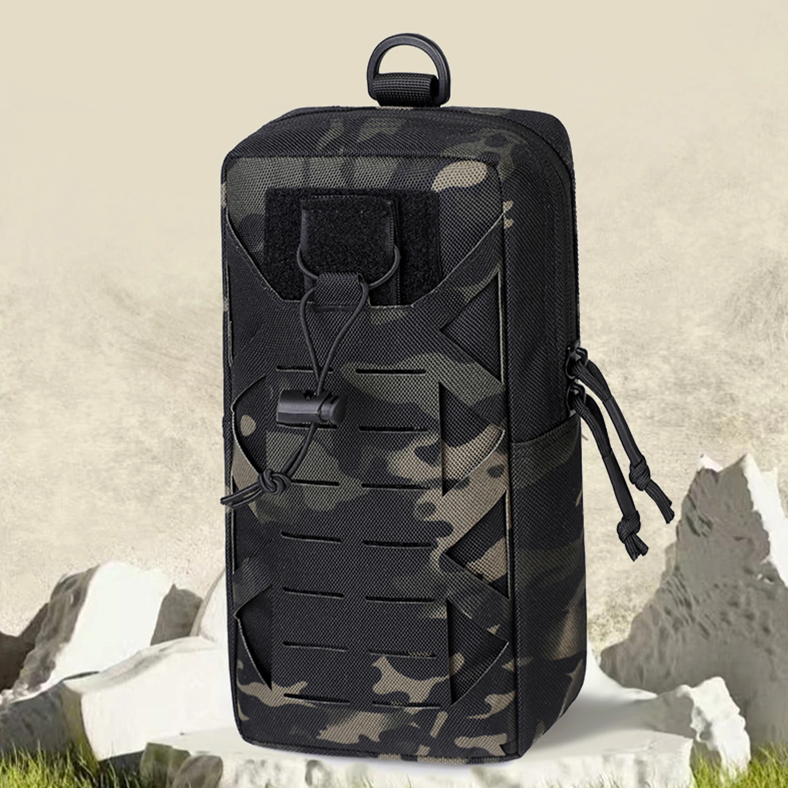 Gadget Organizer Pocket with Drainage Hole Outdoor Survival Tool Storage Bag Multi-Functional for Outdoor Travel Hiking Camping
Gadget Organizer Pocket with Drainage Hole Outdoor Survival Tool Storage Bag Multi-Functional for Outdoor Travel Hiking Camping