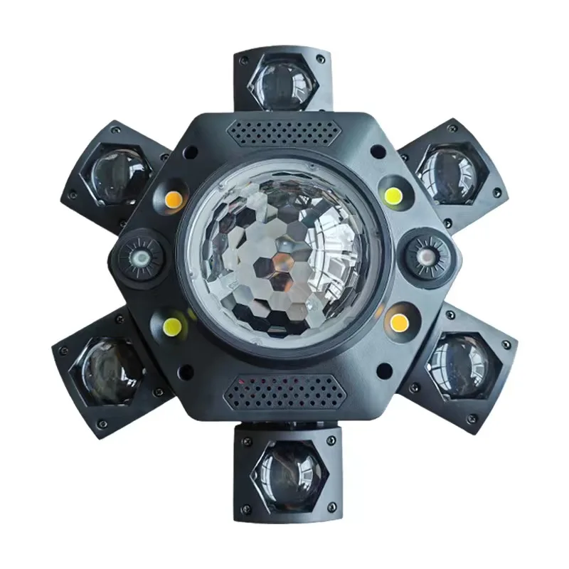 Customized Kaleidoscope Six-Arm Little King Kong Stage Lights KTV Bar Clear Bar Indoor Moving Head Lights Rotating Stage Lights
Customized Kaleidoscope Six-Arm Little King Kong Stage Lights KTV Bar Clear Bar Indoor Moving Head Lights Rotating Stage Lights