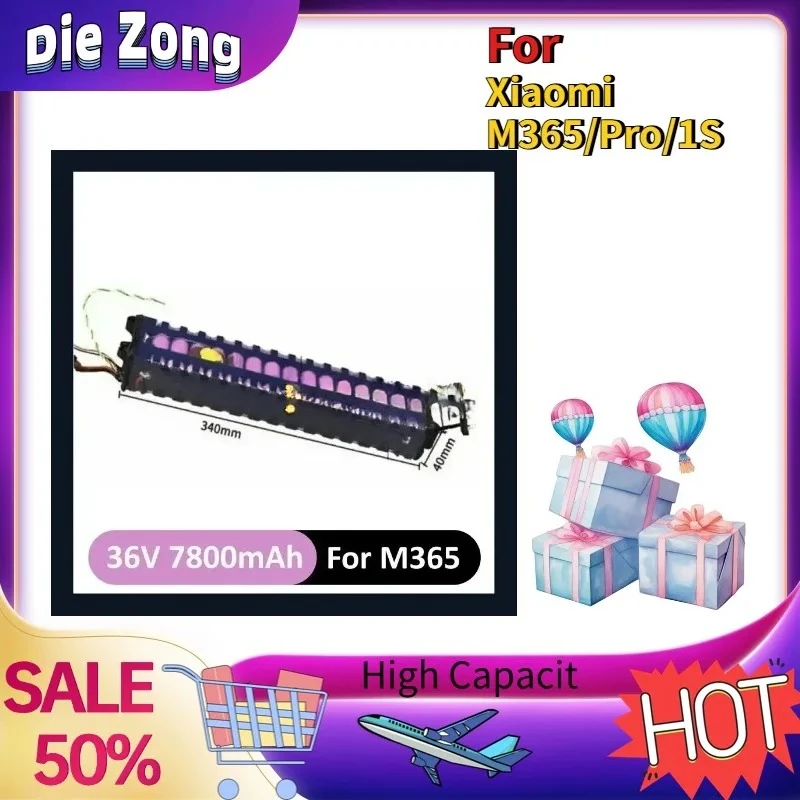 In Stock For Xiaomi M365/Pro/1S Electric Scooter Battery 36V Battery Riding 30km BMS+Charger Scooter Accessories 36V 10.5Ah
In Stock For Xiaomi M365/Pro/1S Electric Scooter Battery 36V Battery Riding 30km BMS+Charger Scooter Accessories 36V 10.5Ah