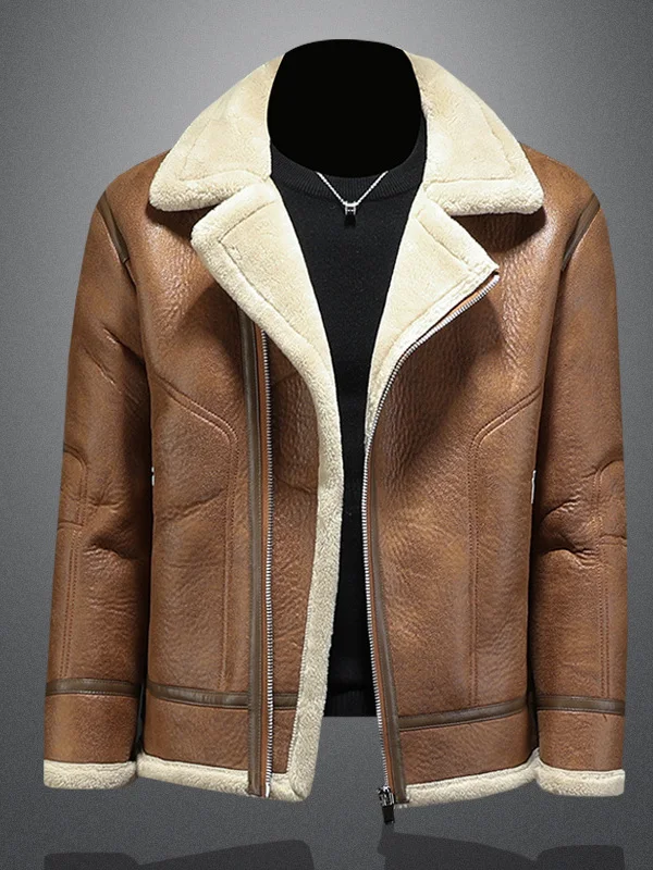 Thiened Fce Lined Lamb Fur Jaet Men's Casual Sle Stand Collar Biker Coat Warm Stand Fit Polyester Nylon Cosite...
Thiened Fce Lined Lamb Fur Jaet Men's Casual Sle Stand Collar Biker Coat Warm Stand Fit Polyester Nylon Cosite...