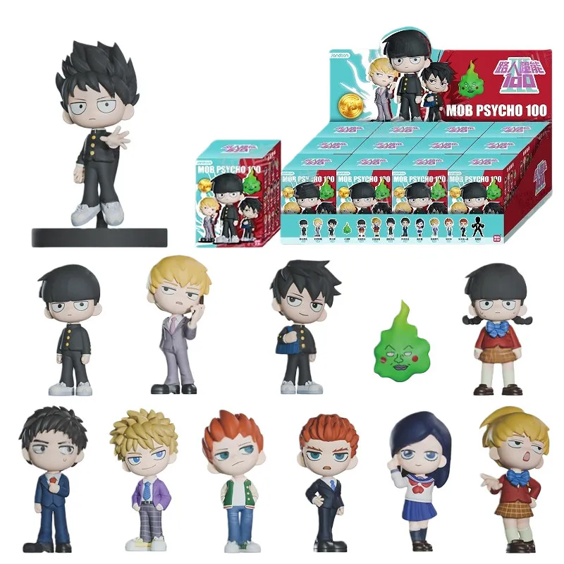 JANDOOM blind box Mob Psycho 100 Shigeo Kageyama Arataka Reigen Dimple Ritsu Kageyama Collection Rice Grain Doll Toys Gifts
JANDOOM blind box Mob Psycho 100 Shigeo Kageyama Arataka Reigen Dimple Ritsu Kageyama Collection Rice Grain Doll Toys Gifts