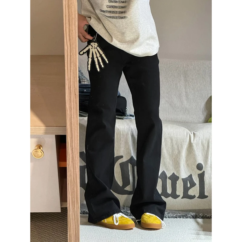 Slim Fit American High Street Vibe Men's Denim Jeans Bla Straight Leg Pants Youth Faion Thiened High Waist Jeans
Slim Fit American High Street Vibe Men's Denim Jeans Bla Straight Leg Pants Youth Faion Thiened High Waist Jeans