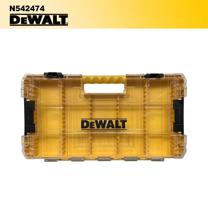 DEWALT N542474 Чехол для оригинальных запчастей со съемным лотком Прочный пластиковый штабелируемый ящик для инструментов
DEWALT N542474 Чехол для оригинальных запчастей со съемным лотком Прочный пластиковый штабелируемый ящик для инструментов