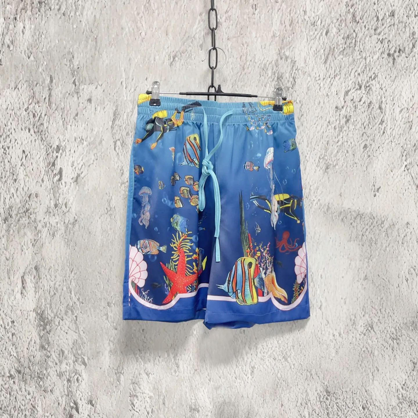 Casual Hawaiian Vaion Five-Quarter Pants Men's Straight Leg Polyester Fiber Novel ort orts Versatile Sicilian Sle
Casual Hawaiian Vaion Five-Quarter Pants Men's Straight Leg Polyester Fiber Novel ort orts Versatile Sicilian Sle