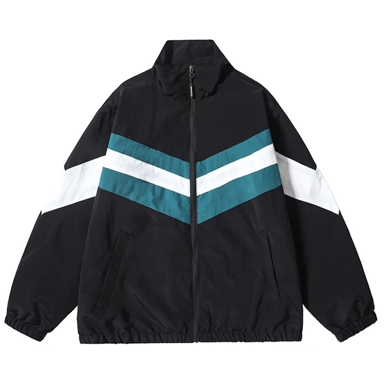 Hip Hop Varsity Jacket Men High Street Patchwork Color Block Windbreaker Coats Women Spring Autumn Thin Fashion College Jackets
Hip Hop Varsity Jacket Men High Street Patchwork Color Block Windbreaker Coats Women Spring Autumn Thin Fashion College Jackets