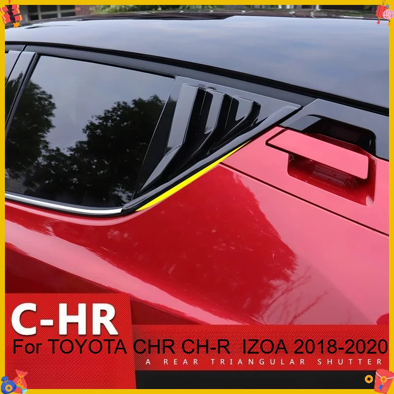 For TOYOTA CHR CH-R IZOA 2018-2020 rear window louver modification fake air outlet decorative accessories CAR Styling
For TOYOTA CHR CH-R IZOA 2018-2020 rear window louver modification fake air outlet decorative accessories CAR Styling