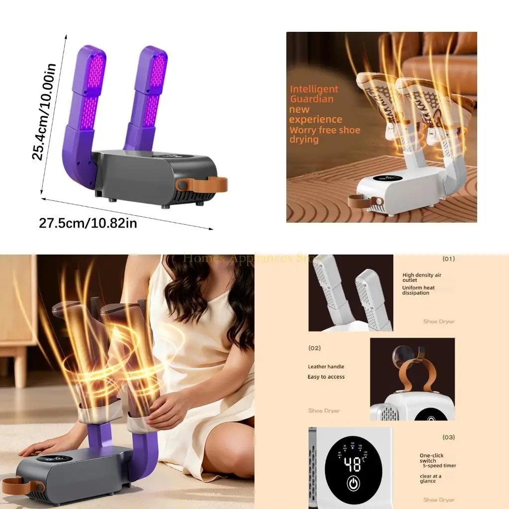 D0AB Electric Portable Wardrobe Dryer Drying Device Suitable for Dorms and Travel
D0AB Electric Portable Wardrobe Dryer Drying Device Suitable for Dorms and Travel