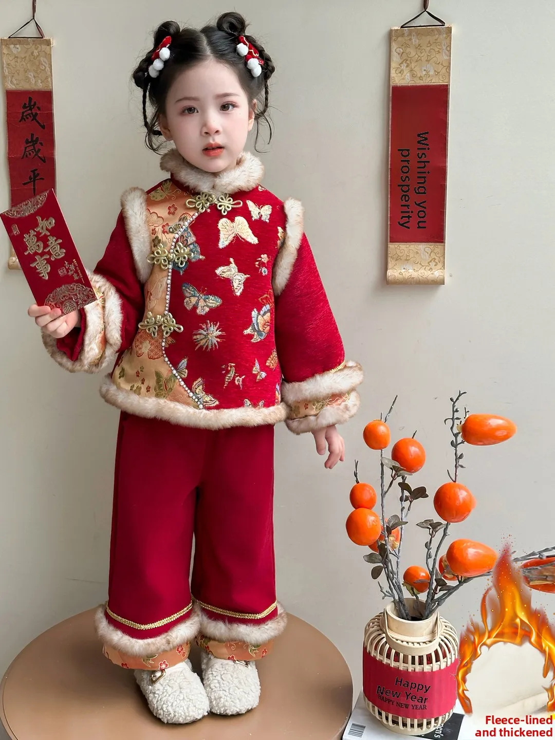 Детский новогодний костюм из хлопка Thiened, зимняя одежда, праздничный традиционный костюм Тан для девочек, комплект из двух предметов для детей
Детский новогодний костюм из хлопка Thiened, зимняя одежда, праздничный традиционный костюм Тан для девочек, комплект из двух предметов для детей