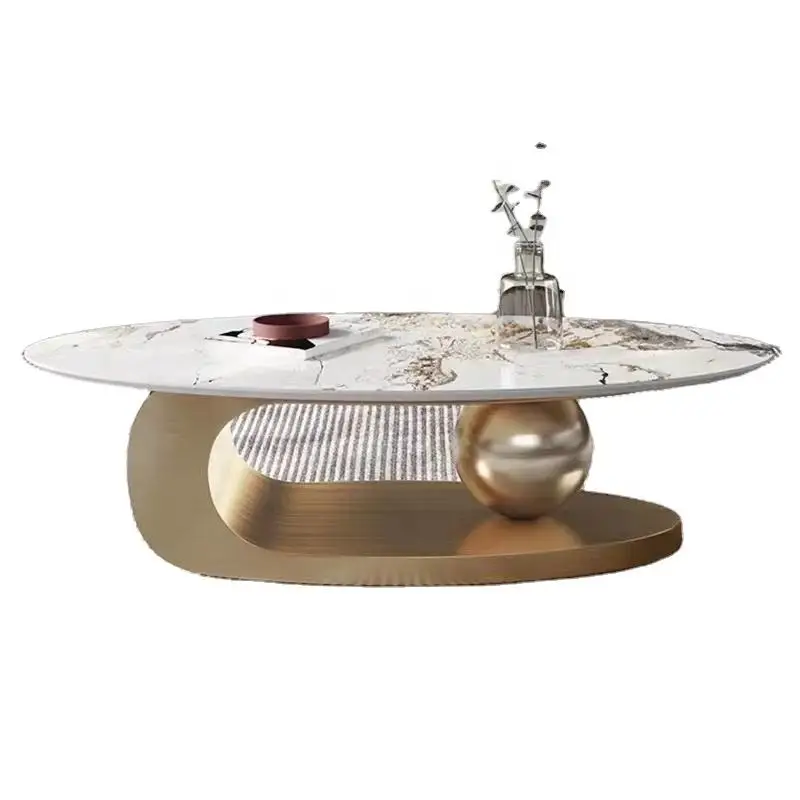 For Luxury Marble Oval Coffee Table for Living Room
For Luxury Marble Oval Coffee Table for Living Room