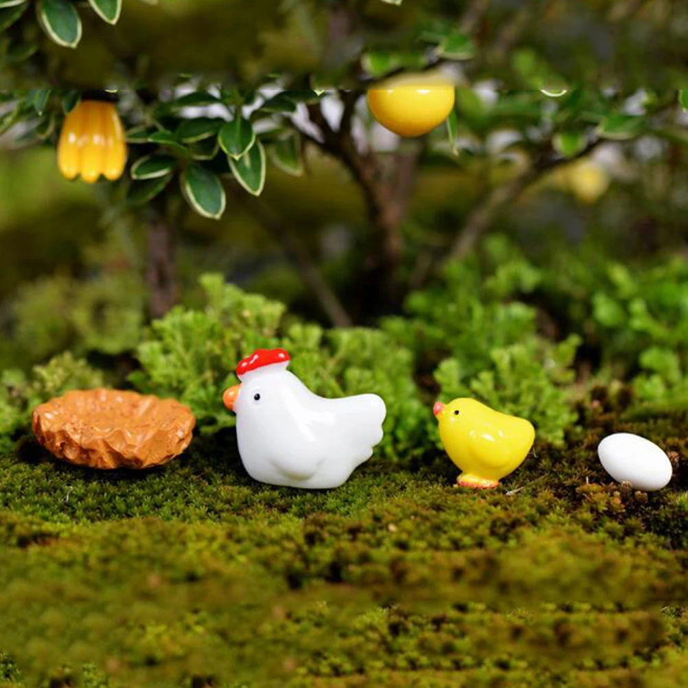 20pcs Micro Landscape Ornament Resin Mini Animal Chicken Crafts Hen Figurines Decor for Home Party Garden Statue Sculpture
20pcs Micro Landscape Ornament Resin Mini Animal Chicken Crafts Hen Figurines Decor for Home Party Garden Statue Sculpture