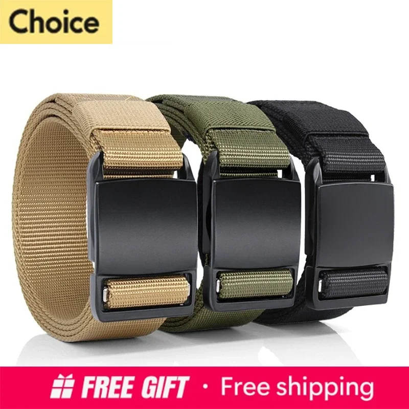 Versatile 3.8cm Alloy Magnetic Buckle Multifunctional Belt For Men, Nylon Woven Belt, Canvas Belt For Men
Versatile 3.8cm Alloy Magnetic Buckle Multifunctional Belt For Men, Nylon Woven Belt, Canvas Belt For Men