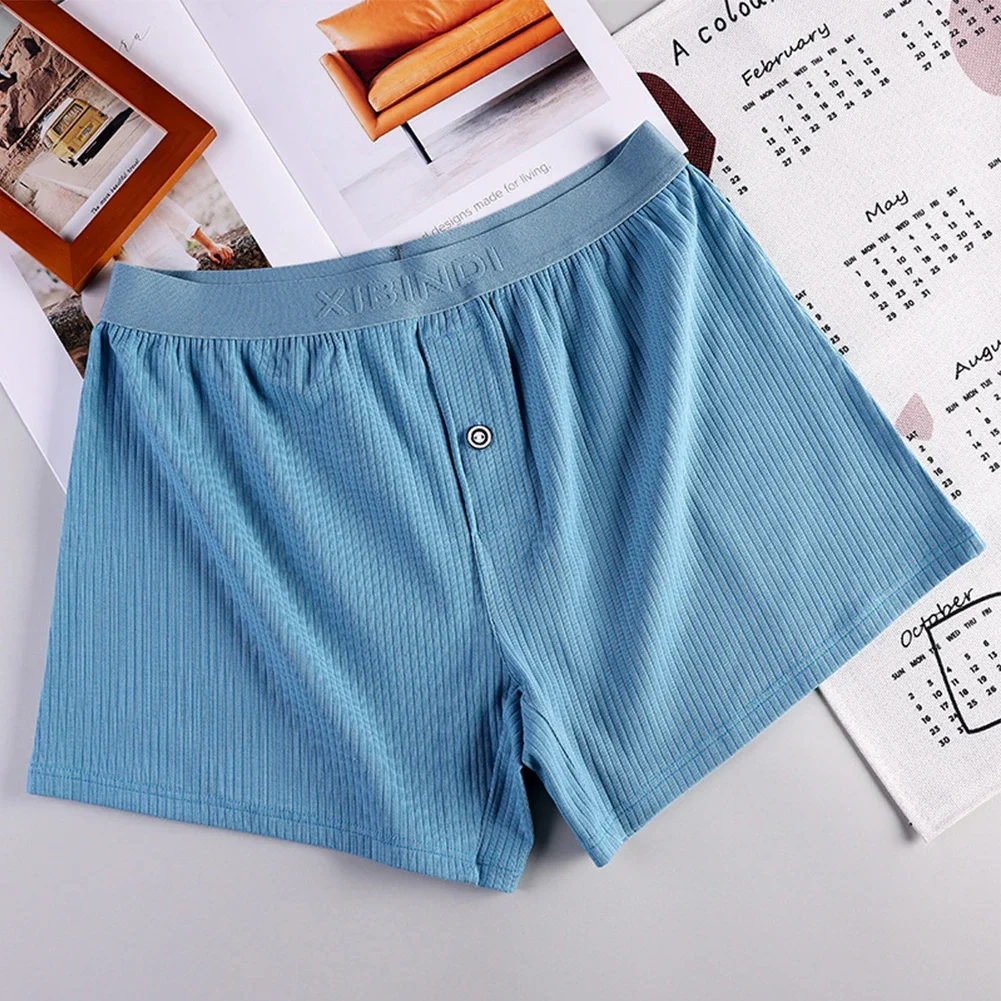 Mens Lingerie Cotton Thread Boxers Shorts Loose Mid-Waisted Underwear Homewear Elastic Panties Sissy U Convex Pouch Underpants
Mens Lingerie Cotton Thread Boxers Shorts Loose Mid-Waisted Underwear Homewear Elastic Panties Sissy U Convex Pouch Underpants