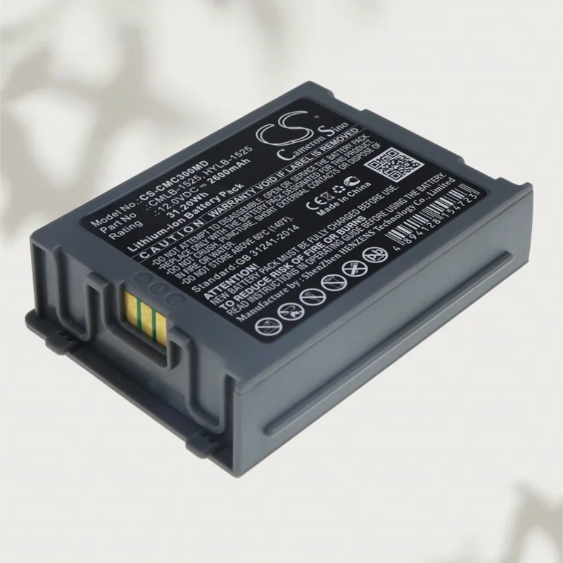 Cameron Sino 2600mAh CS-CMC300MD Medical Battery CMLB-1525, HYLB-1525, 022-000033-00,022-000134-00 for COMEN C30, C90
Cameron Sino 2600mAh CS-CMC300MD Medical Battery CMLB-1525, HYLB-1525, 022-000033-00,022-000134-00 for COMEN C30, C90