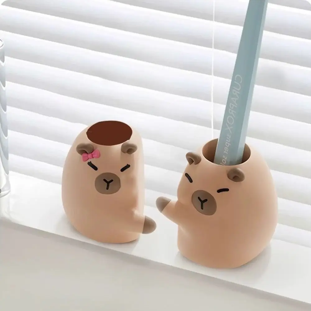 Multi-functional Capybara Toothbrush Holder Hanging/Free Standing Drain Hole Toothpaste Storage Shelf Space Saving Stable
Multi-functional Capybara Toothbrush Holder Hanging/Free Standing Drain Hole Toothpaste Storage Shelf Space Saving Stable