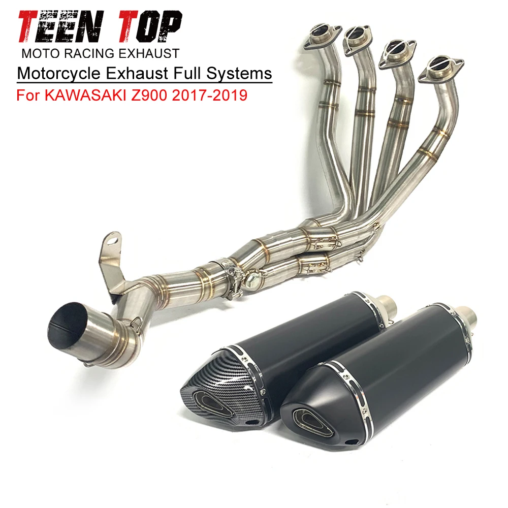 Motorcycle Escape Z900 Full Exhaust Systems Stainless Steel For Kawasaki Z900 2017-2019 Front Link Pipe 51mm Exhaust Muffler
Motorcycle Escape Z900 Full Exhaust Systems Stainless Steel For Kawasaki Z900 2017-2019 Front Link Pipe 51mm Exhaust Muffler