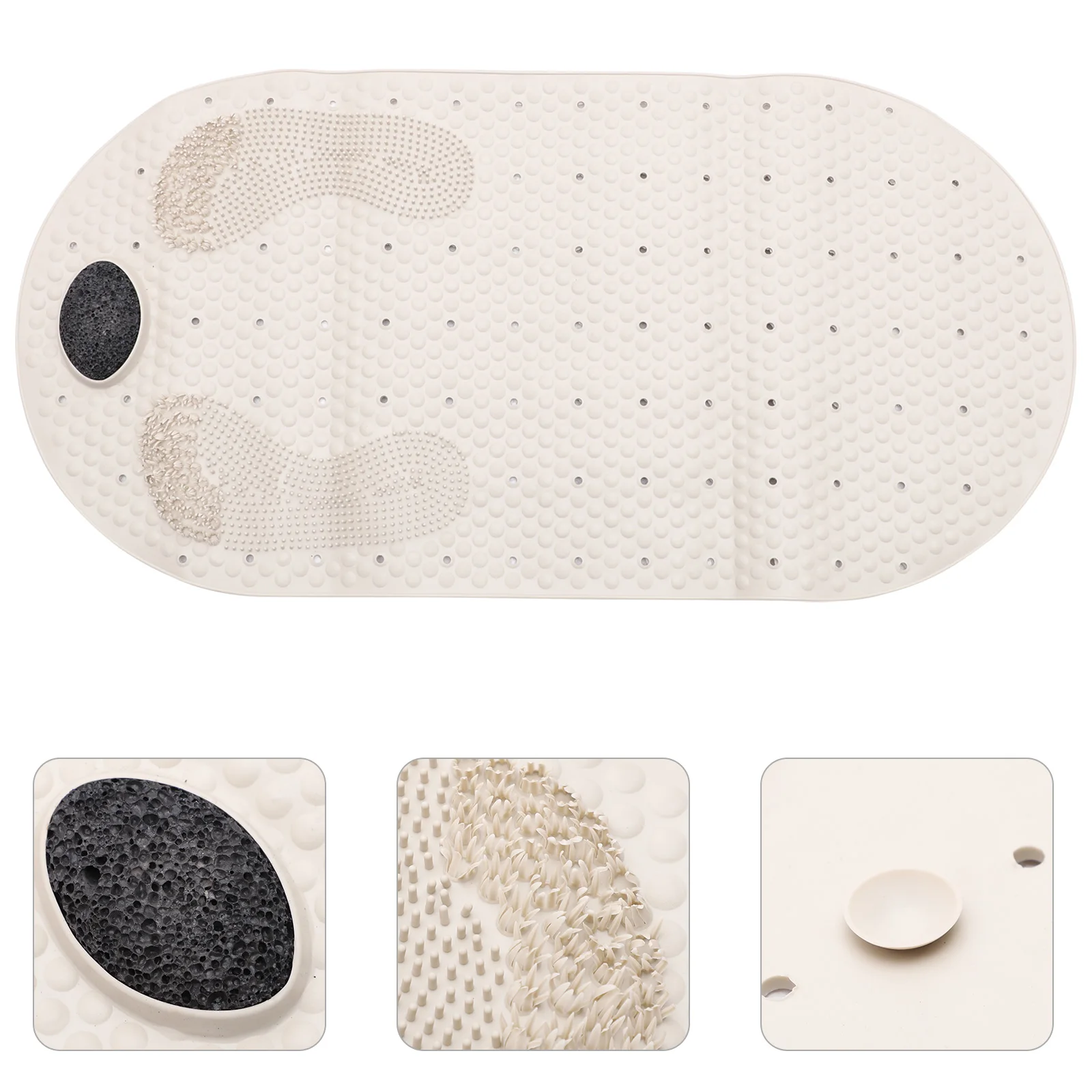 Eco friendly TPE Non slip Shower Mat Massage Durable Suction Cup Pad Bathroom Spa Hotel Use Easy Clean
Eco friendly TPE Non slip Shower Mat Massage Durable Suction Cup Pad Bathroom Spa Hotel Use Easy Clean