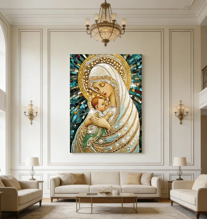 500/1000/1200/2000PCS Jigsaw Puzzles Virgin Mary Religion Family Activity Games for Gameroom Bedroom Home Decor Gift
500/1000/1200/2000PCS Jigsaw Puzzles Virgin Mary Religion Family Activity Games for Gameroom Bedroom Home Decor Gift