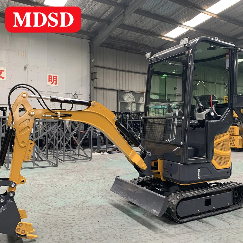 Factory Mini Excavator 1.8 Ton Diesel With Attachments EPA Euro 5 Engine Customized Orchard Small Excavator Cheap Price
Factory Mini Excavator 1.8 Ton Diesel With Attachments EPA Euro 5 Engine Customized Orchard Small Excavator Cheap Price