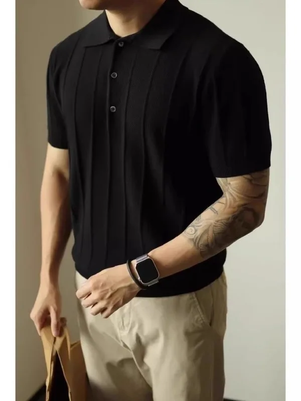 Мужская вязаная футболка American Style Plus Size 300 Pou Light Maturi Weave в стиле ретро, однотонная, базовая, с коротким рукавом
Мужская вязаная футболка American Style Plus Size 300 Pou Light Maturi Weave в стиле ретро, однотонная, базовая, с коротким рукавом