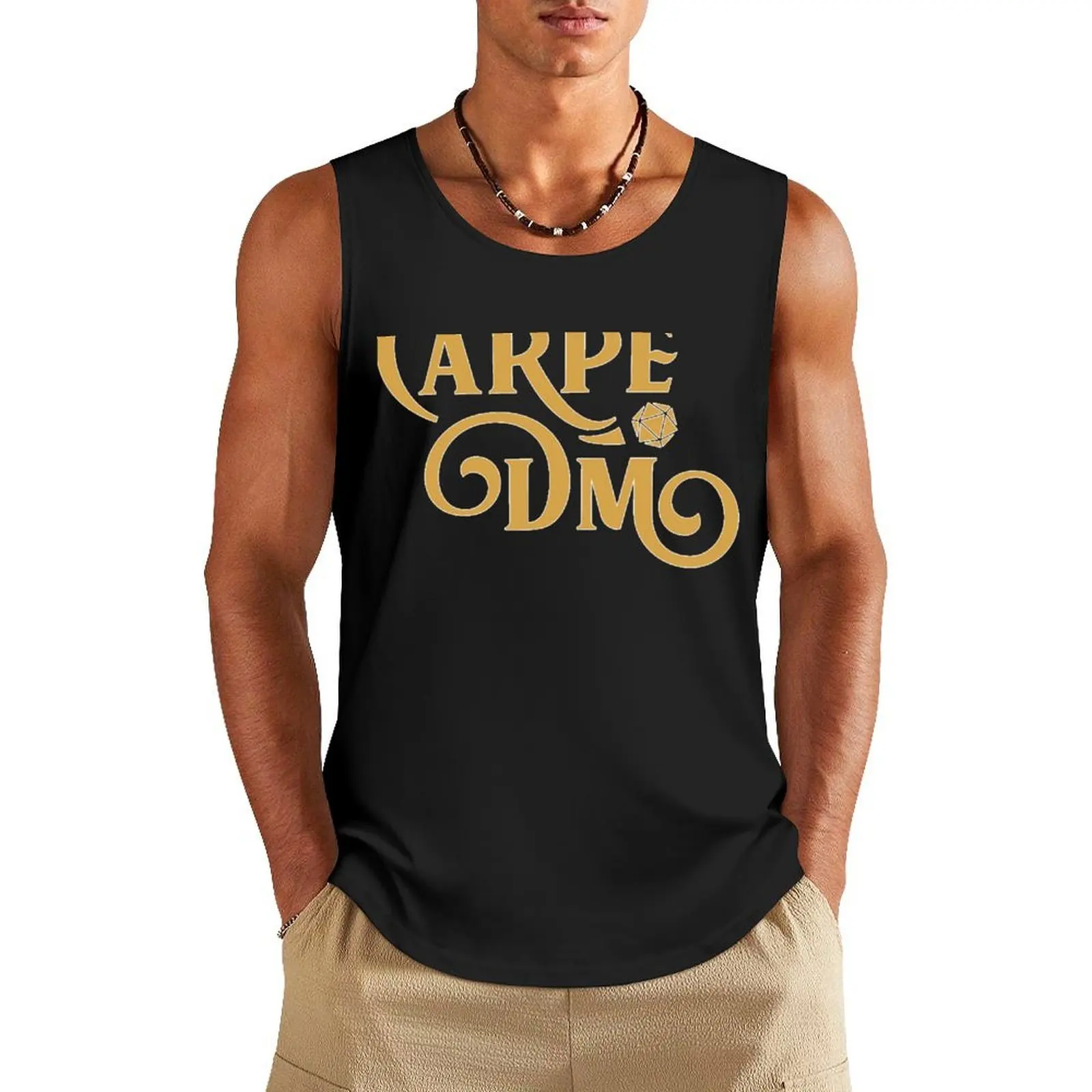 Carpe DM Dungeon Master Abletop RPG Gaming Tank Top Gym clothes vest men sports vest gym t shirt men
Carpe DM Dungeon Master Abletop RPG Gaming Tank Top Gym clothes vest men sports vest gym t shirt men