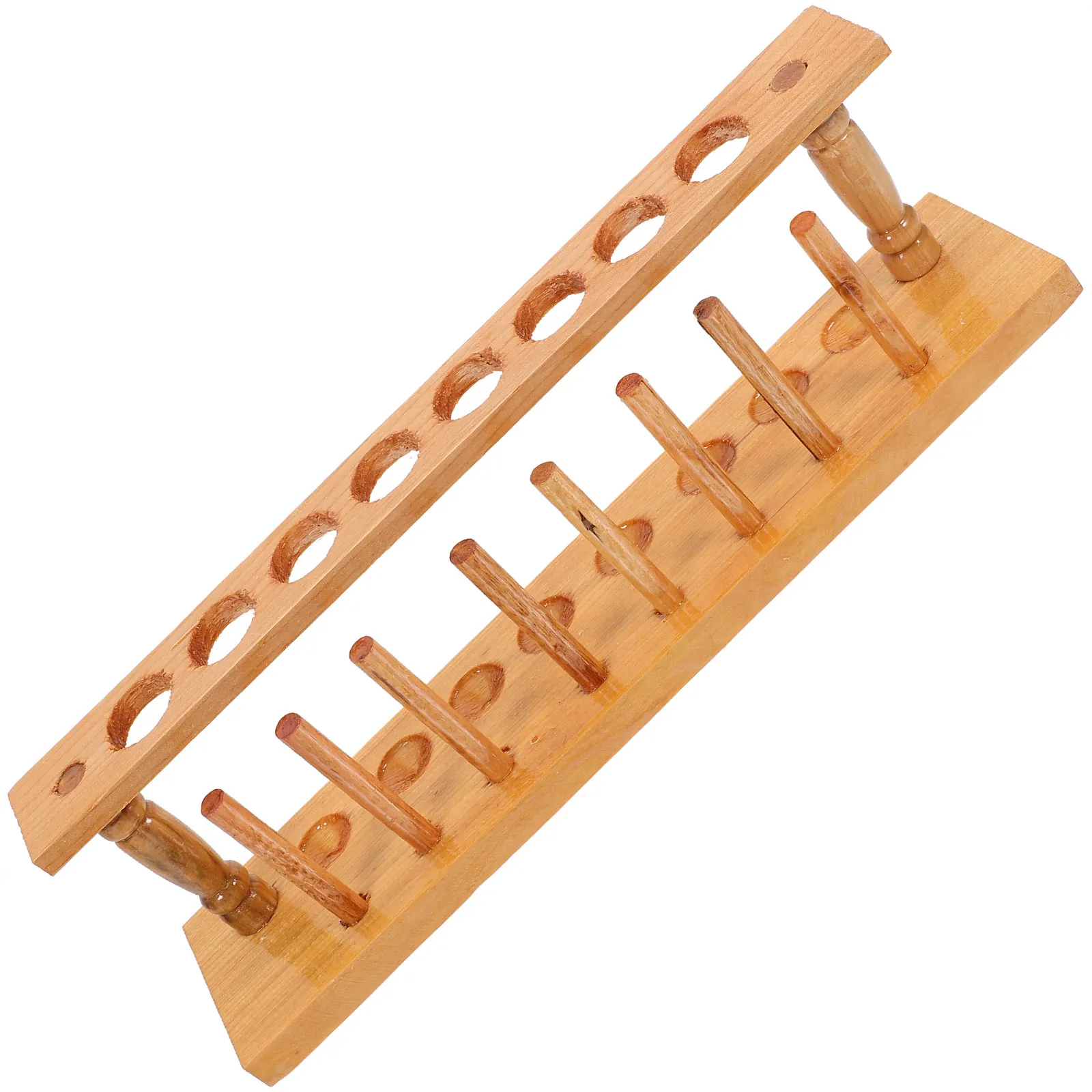 Wooden Test Tube Rack 8 Holes Multifunctional Laboratory Organizer Display Shelf for Experiment and Teaching Test Tube Rack
Wooden Test Tube Rack 8 Holes Multifunctional Laboratory Organizer Display Shelf for Experiment and Teaching Test Tube Rack