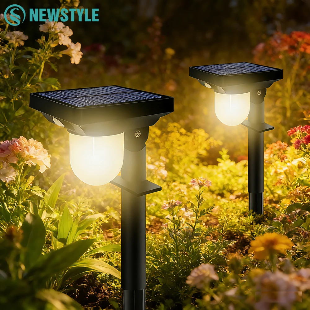 Солнечные светильники для дорожек с датчиком движения, уличные водонепроницаемые, на солнечной энергии, для сада, стены, двора, газона, ландшафтного освещения
Солнечные светильники для дорожек с датчиком движения, уличные водонепроницаемые, на солнечной энергии, для сада, стены, двора, газона, ландшафтного освещения