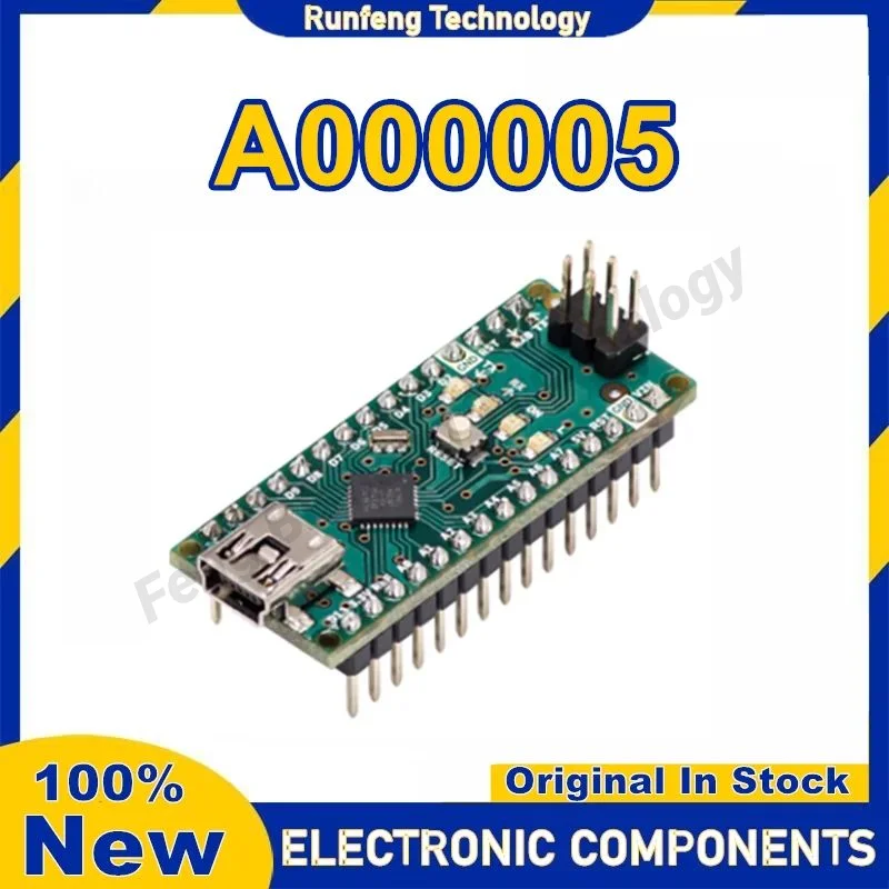 Arduino Nano A 000005 ATmega328p-mu Плата разработки AVR Италия импортировала новый оригинальный аутентичный на складе
Arduino Nano A 000005 ATmega328p-mu Плата разработки AVR Италия импортировала новый оригинальный аутентичный на складе