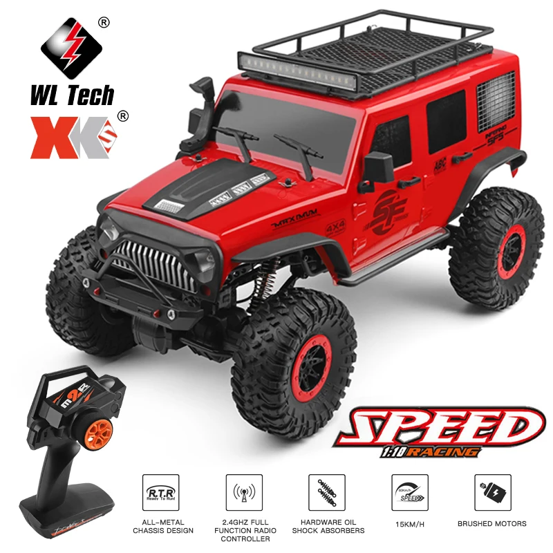 WLtoys 104311 Off-Road Vehicle 1:10 Four-Wheel Drive Climbing Car Suspended Double Straight Bridge Off-Road Children's Toy Gift
WLtoys 104311 Off-Road Vehicle 1:10 Four-Wheel Drive Climbing Car Suspended Double Straight Bridge Off-Road Children's Toy Gift