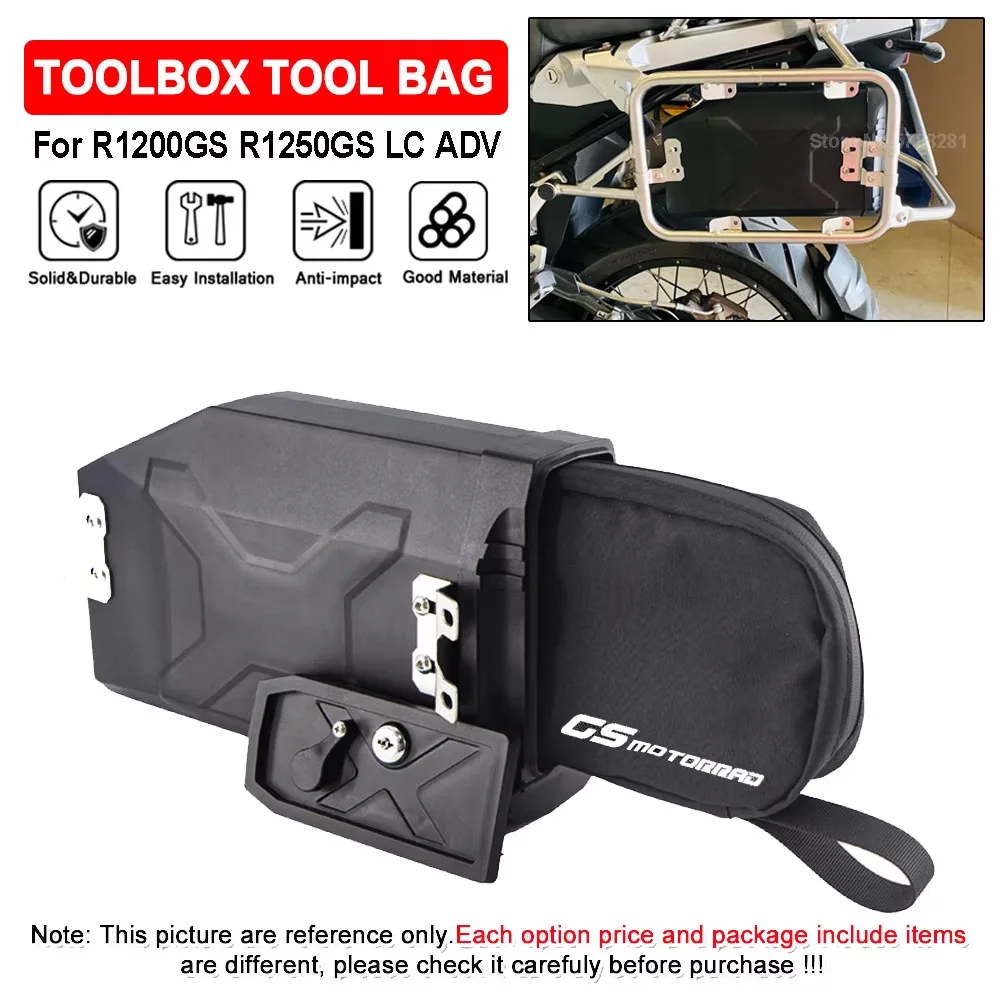 Left Side Bracket Toolbox Toolbag Tool Box Inner Bag For BMW R1250GS R1200GS LC Adventure 2013-2023 For Benelli TRK502 2016-2023
Left Side Bracket Toolbox Toolbag Tool Box Inner Bag For BMW R1250GS R1200GS LC Adventure 2013-2023 For Benelli TRK502 2016-2023