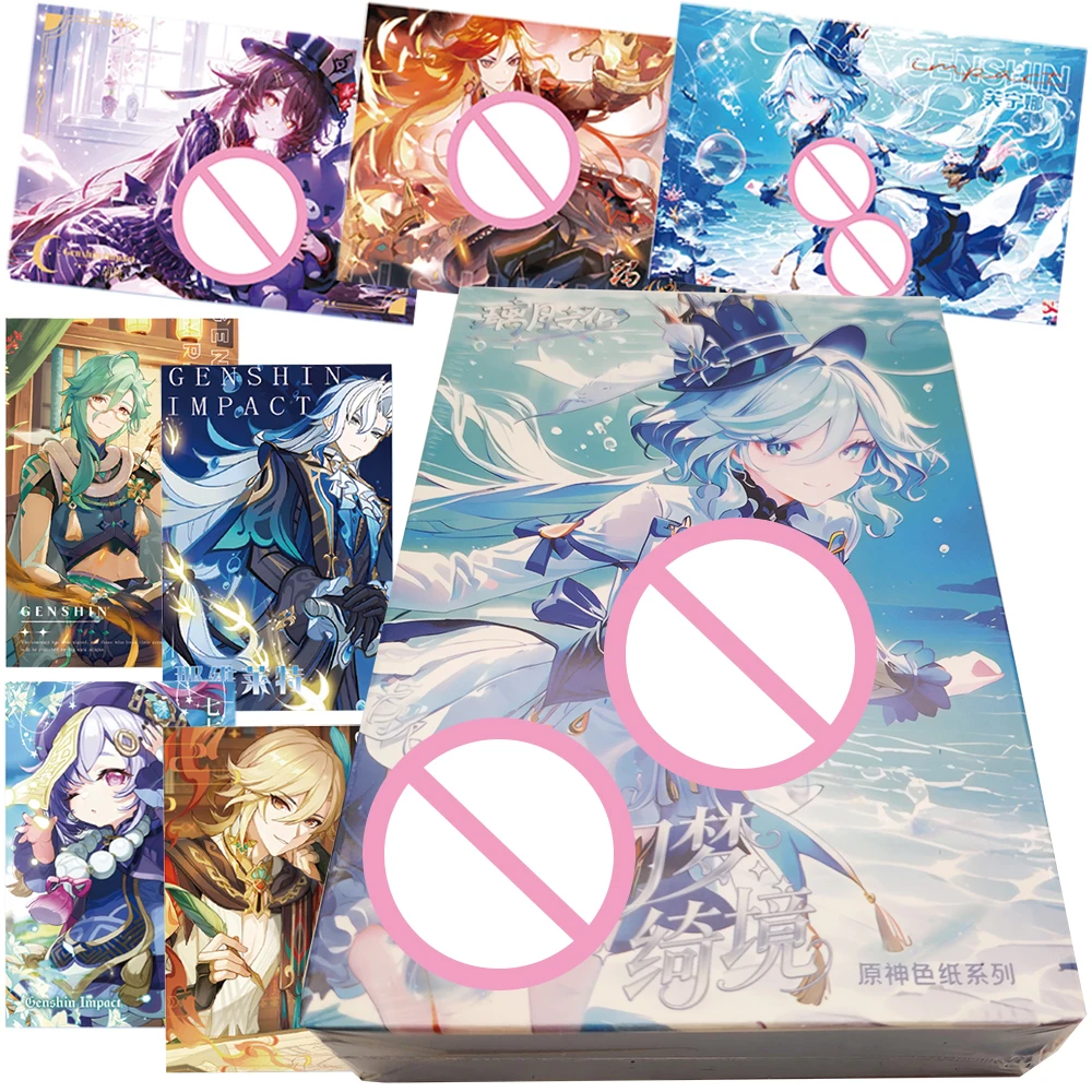 Genshin Impact Collection Color Paper Card Exploration Adventure Game Handsome Character Alhaitham Kamisato Ayato Card Kid's Toy
Genshin Impact Collection Color Paper Card Exploration Adventure Game Handsome Character Alhaitham Kamisato Ayato Card Kid's Toy