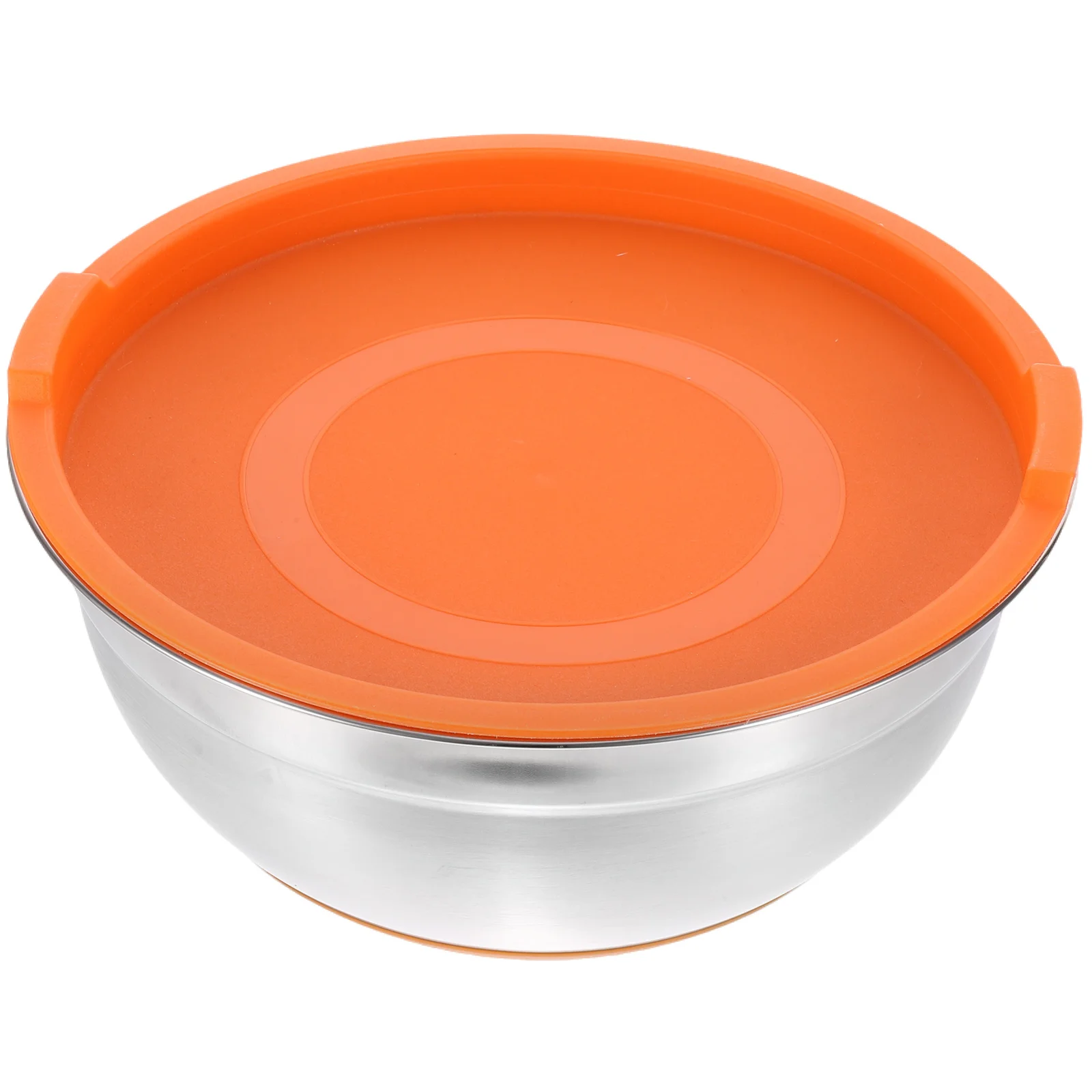 Stainless Steel Mixing Salad Bowl Lid Set 24CM Colored Silicone Base Food Storage Reusable Kitchen Baking
Stainless Steel Mixing Salad Bowl Lid Set 24CM Colored Silicone Base Food Storage Reusable Kitchen Baking