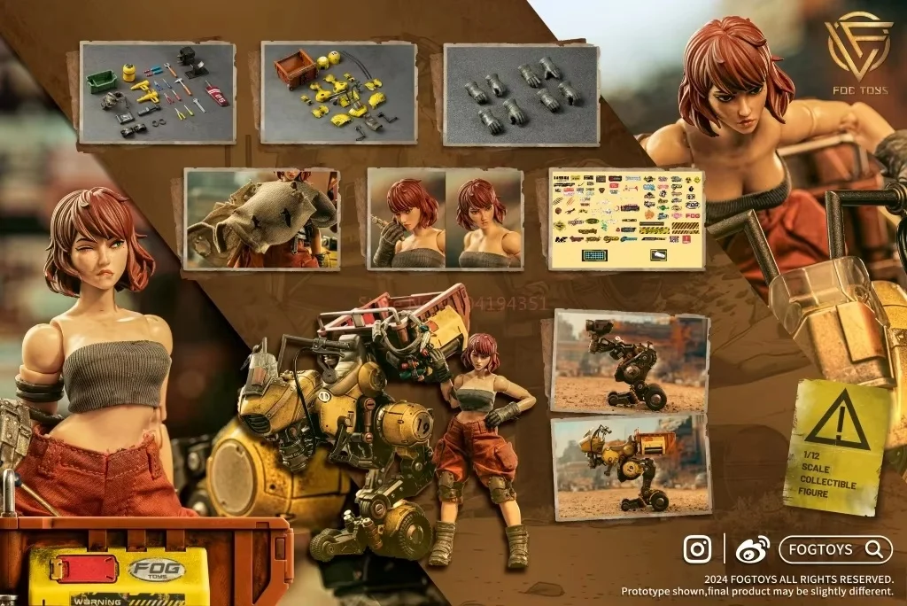 In Stock FOGTOYS EA02 1/12 Original Idea 26 Series 18cm Luxury Motorcycle 14.5cm Female Soldier Full Set Action Figure Gifts
In Stock FOGTOYS EA02 1/12 Original Idea 26 Series 18cm Luxury Motorcycle 14.5cm Female Soldier Full Set Action Figure Gifts