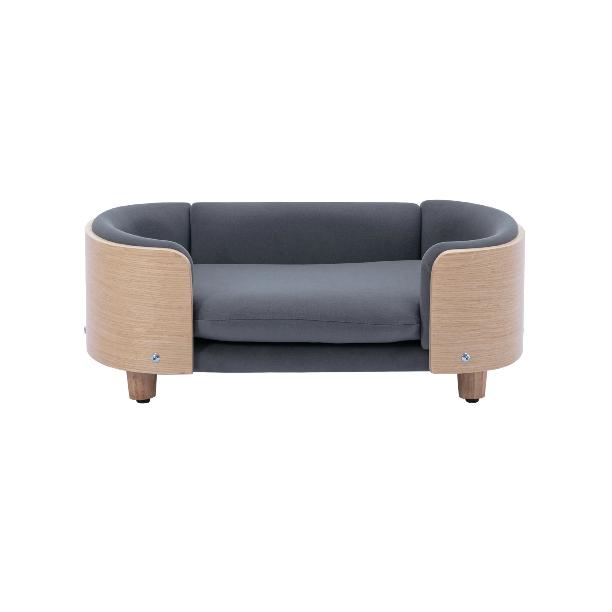 Modern Scandinavian Elevated Dog Cat Bed Cave Solid Wood Legs Bent Wood Back Velvet Cushion Removable Washable Cover Carton
Modern Scandinavian Elevated Dog Cat Bed Cave Solid Wood Legs Bent Wood Back Velvet Cushion Removable Washable Cover Carton