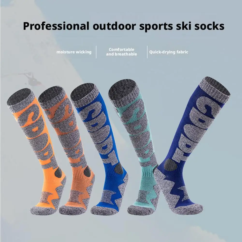 Ski Socks Thermal Knee-high Cold Weather Warm Sock For Snowboarding And Mountaineering Socks Outdoor Activities
Ski Socks Thermal Knee-high Cold Weather Warm Sock For Snowboarding And Mountaineering Socks Outdoor Activities