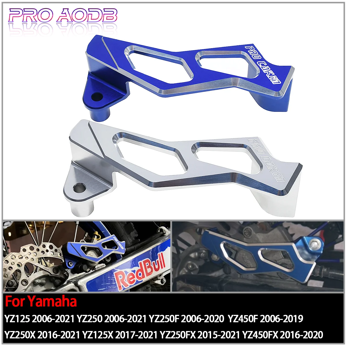For Yamaha YZ 125 250 YZ250F YZ450F YZ250FX YZ450FX 50TH Motorcycle CNC Rear Brake Caliper Guard Protector Cover 2021-2023 2024
For Yamaha YZ 125 250 YZ250F YZ450F YZ250FX YZ450FX 50TH Motorcycle CNC Rear Brake Caliper Guard Protector Cover 2021-2023 2024