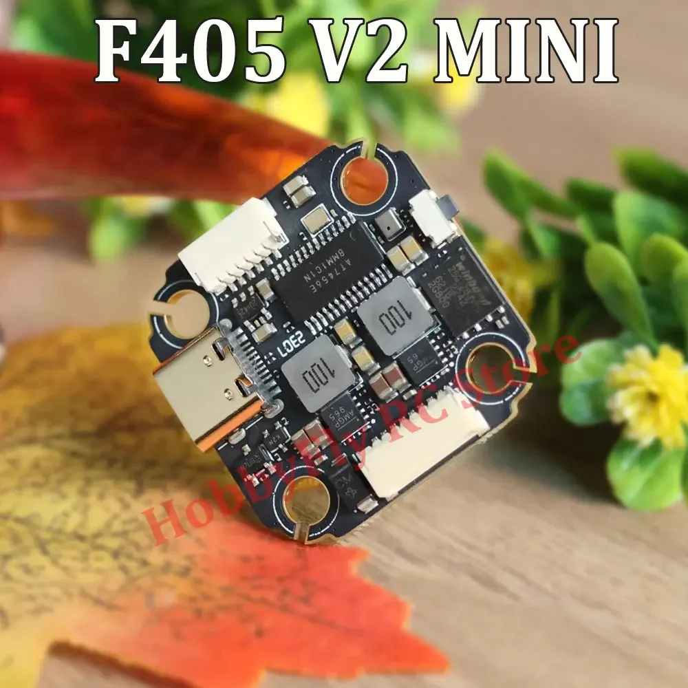 HAKRC F405 V2 MINI Flight Controller ICM42688 With Barometer Gyroscope Dual BEC 5V/3A 9V/2.5A for RC FPV Racing Freestyle Drone
HAKRC F405 V2 MINI Flight Controller ICM42688 With Barometer Gyroscope Dual BEC 5V/3A 9V/2.5A for RC FPV Racing Freestyle Drone