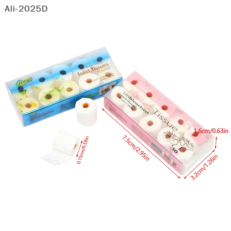 1/12 Dollhouse Mini Paper Towel Roll Model Dollhouse Toilet Tissue Decoration Dolls House Bathroom Decor Accessories
1/12 Dollhouse Mini Paper Towel Roll Model Dollhouse Toilet Tissue Decoration Dolls House Bathroom Decor Accessories