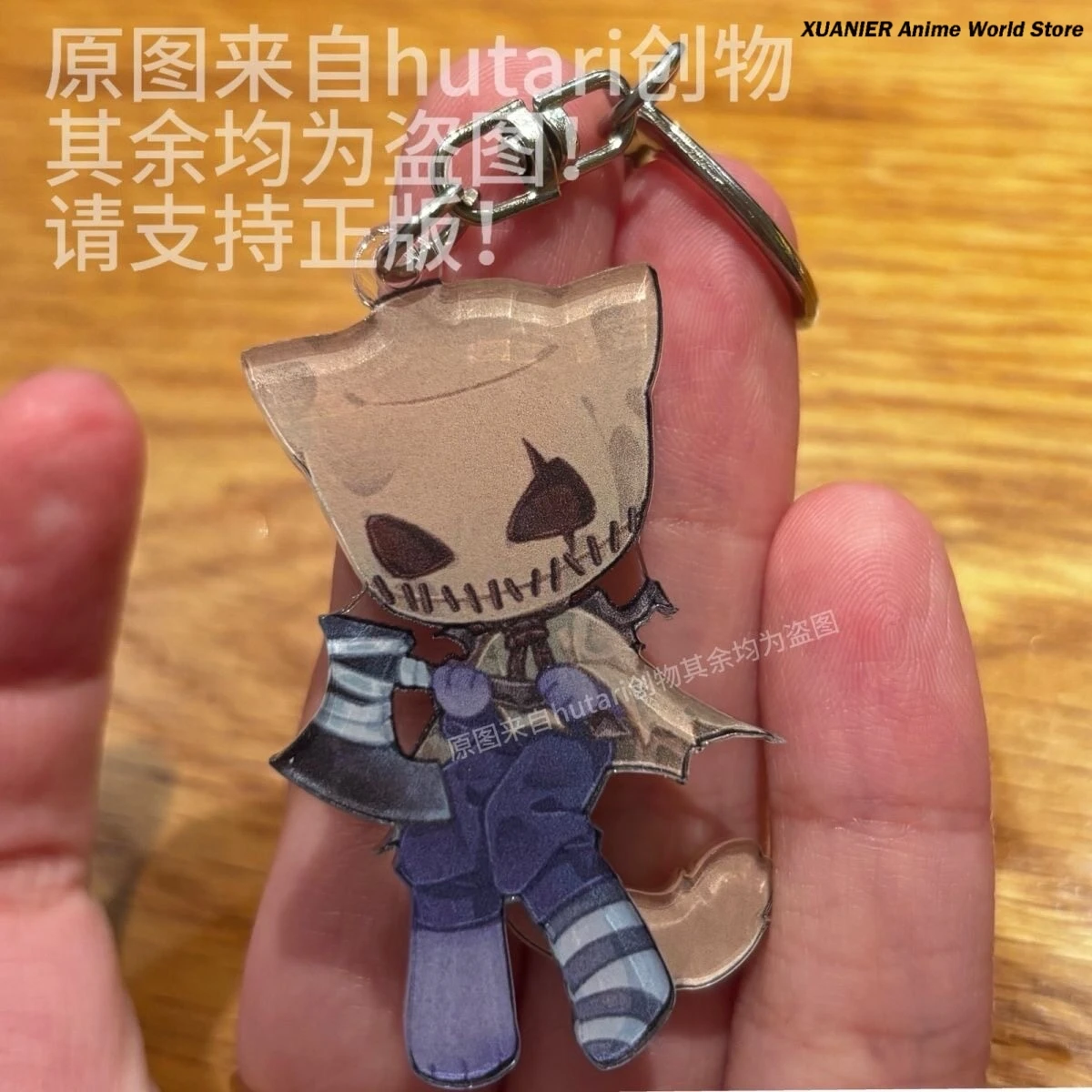 Game Robbie White Axe Boy Identity Ⅴ Series Cue Q Version Wagging Tail Series Acrylic Keychain Anime Pendant Ornament Keyring
Game Robbie White Axe Boy Identity Ⅴ Series Cue Q Version Wagging Tail Series Acrylic Keychain Anime Pendant Ornament Keyring