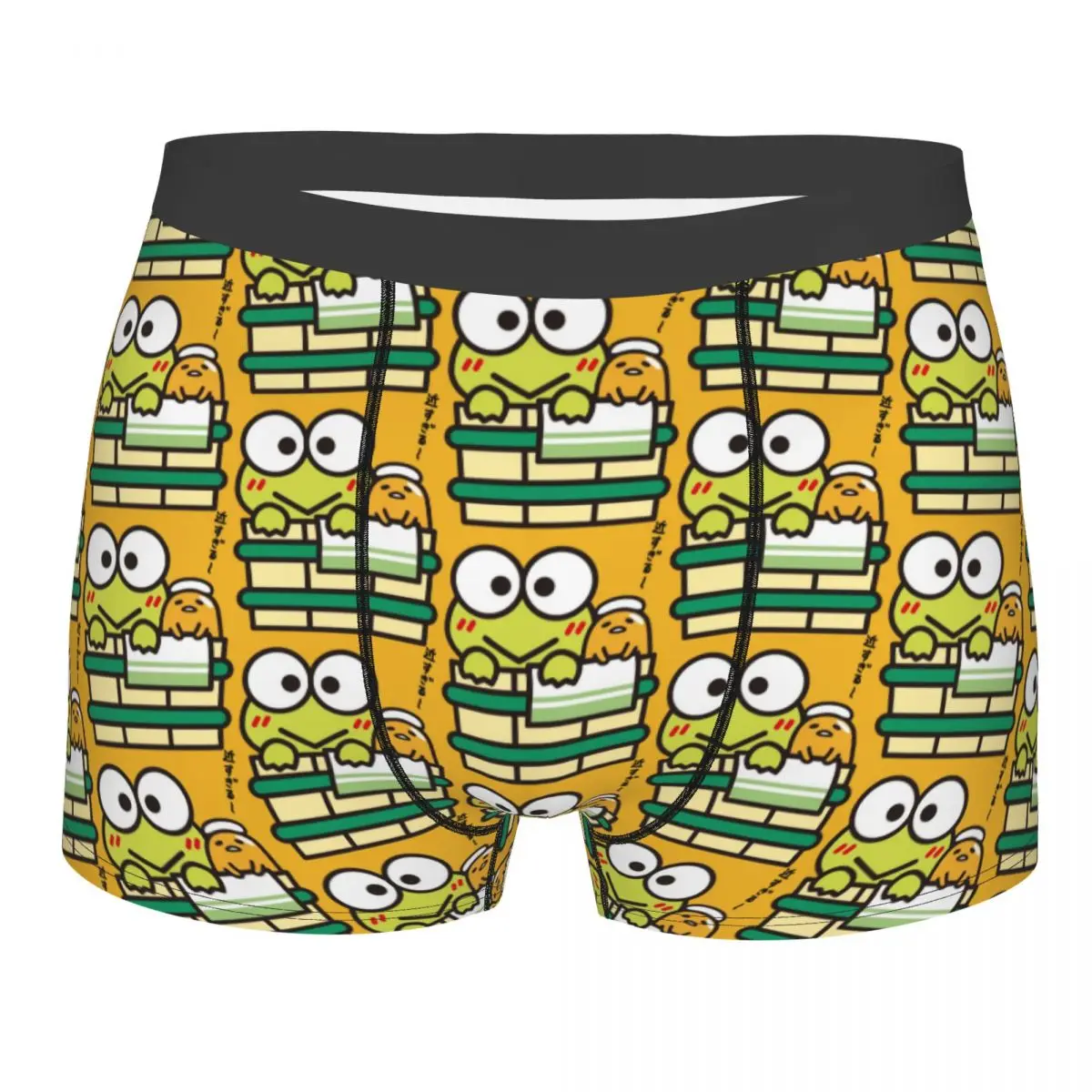Custom KeroKeroKeroppi Cartoon Underwear Men Stretch Boxer Briefs Shorts Panties Soft Underpants For Male
Custom KeroKeroKeroppi Cartoon Underwear Men Stretch Boxer Briefs Shorts Panties Soft Underpants For Male