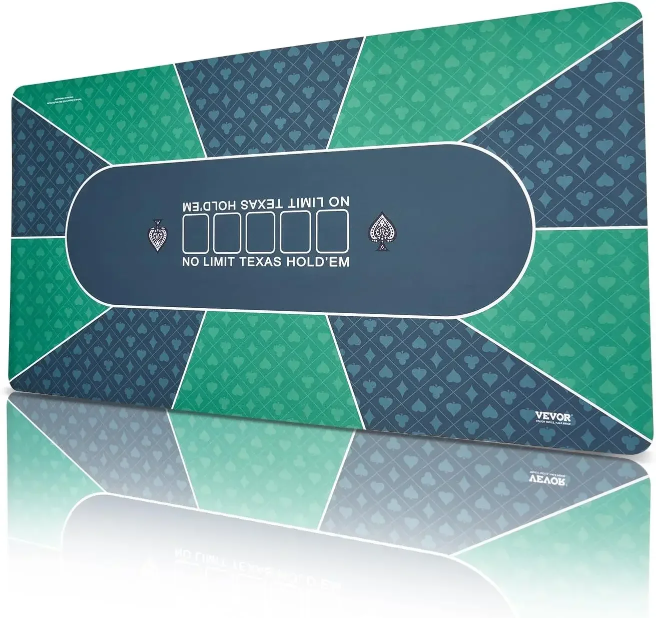 Poker Table Top, 70 x 35 Inch Poker Mat for Table, 6-8 Players Foldable Poker Table Top with Carrying Bag
Poker Table Top, 70 x 35 Inch Poker Mat for Table, 6-8 Players Foldable Poker Table Top with Carrying Bag
