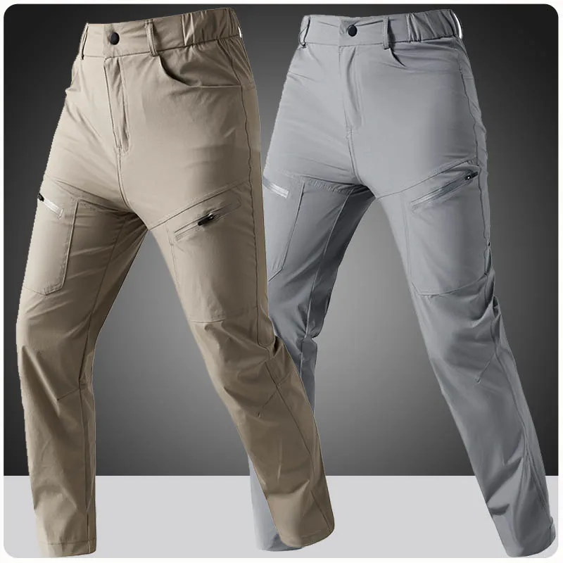 Summer Lightweight Waterproof Trousers Mens Fishing Pants Outdoor Hiking Nylon Quick Dry Pockets Cargo Pant Casual Work Trousers
Summer Lightweight Waterproof Trousers Mens Fishing Pants Outdoor Hiking Nylon Quick Dry Pockets Cargo Pant Casual Work Trousers