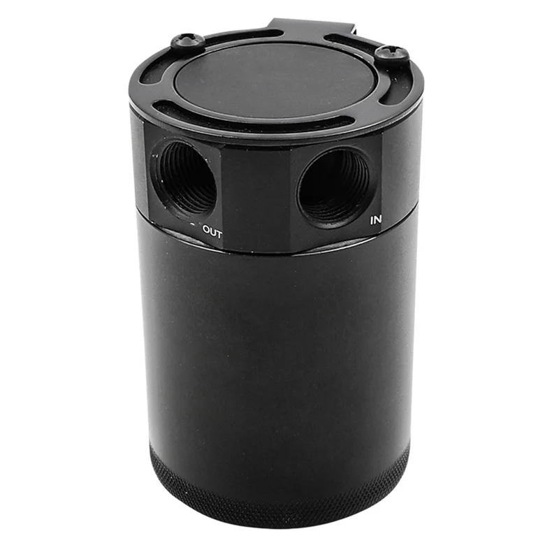 Universal Oil Catch Can Compact Baffled 2-Port Aluminum Reservoir Oil Catch Tank Fuel Tank Two Hole Breathable Kettle Parts
Universal Oil Catch Can Compact Baffled 2-Port Aluminum Reservoir Oil Catch Tank Fuel Tank Two Hole Breathable Kettle Parts
