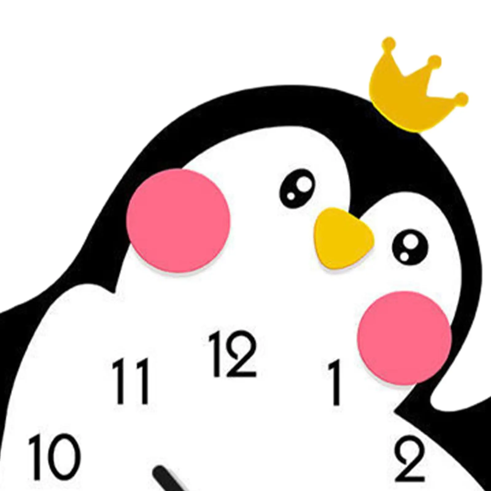 Wood Little Penguin Decor Wall Hanging Clock Battery Powered for Guest Room
Wood Little Penguin Decor Wall Hanging Clock Battery Powered for Guest Room