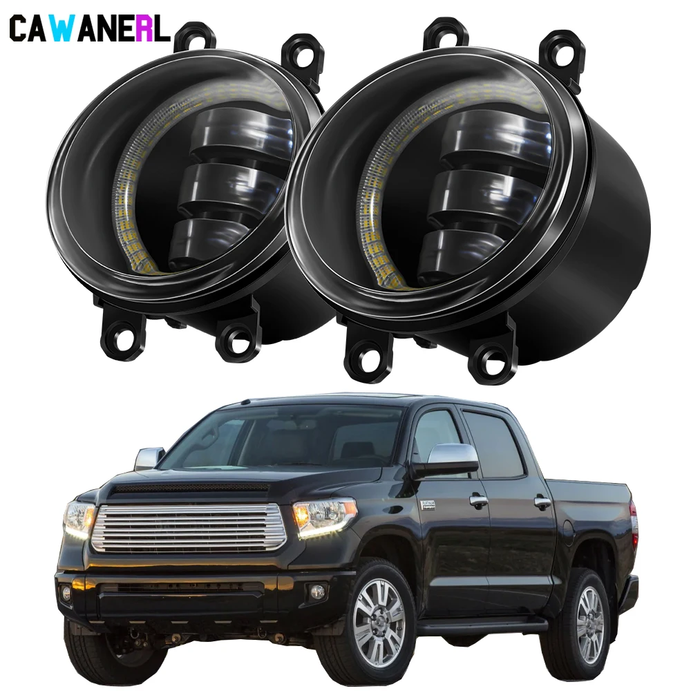 2 Pieces 30W Fog Light Assembly Angel Eye DRL For Toyota Tundra 2014-2019 Car Front LED Fog Daytime Running Lamp 6000LM H11 12V
2 Pieces 30W Fog Light Assembly Angel Eye DRL For Toyota Tundra 2014-2019 Car Front LED Fog Daytime Running Lamp 6000LM H11 12V