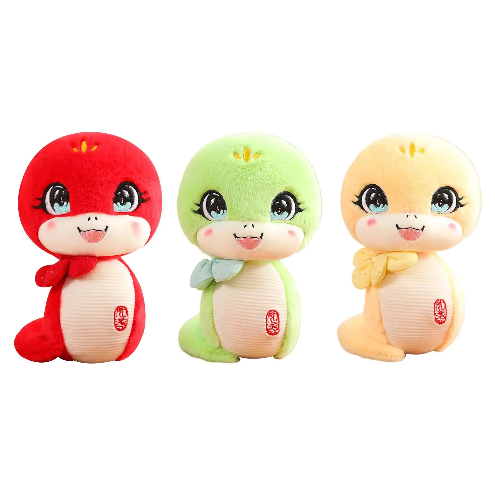 Cartoon Chinese New Year Snake Plush Toy, 12.99 Inch Snake Stuffed Animal, Lovely Snake Figure
Cartoon Chinese New Year Snake Plush Toy, 12.99 Inch Snake Stuffed Animal, Lovely Snake Figure