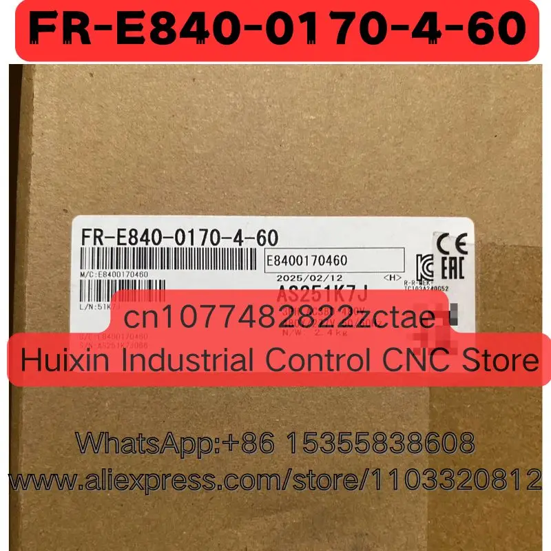 Brand New Original FR-E840-0170-4-60 FR E840 0170 4 60 Frequency Converter
Brand New Original FR-E840-0170-4-60 FR E840 0170 4 60 Frequency Converter